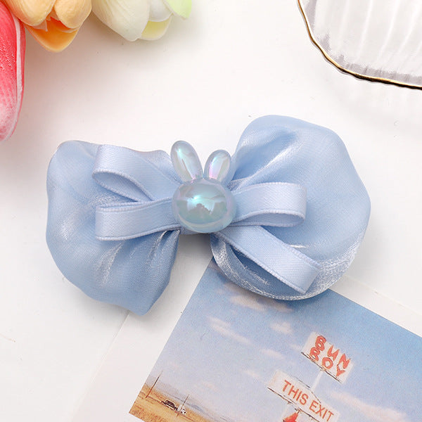 Wholesale Children's Mesh Bow Hair Clips